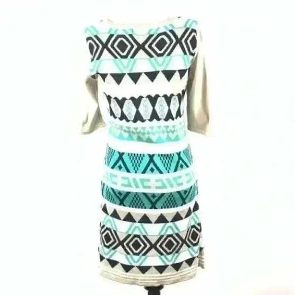 T/O sweaters sweater dress size M knit scoop neck - Picture 5 of 10